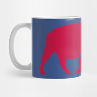 QKA Bills Backers Limited Standing Buffalo Tee Mug